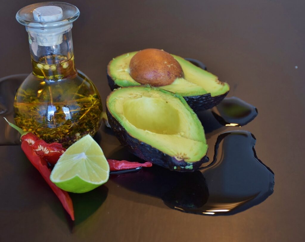 avocado, fresh, food, oil